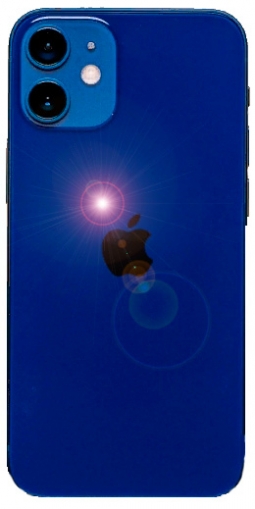 Apple IPhone 12 Mini вид сзади