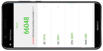 фото Huawei P Smart тест AnTuTu