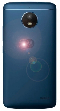 Обзор Motorola Moto E4 вид сзади