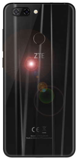 ZTE Blade V9 вид сзади