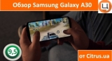 Плашка видео обзора 1 Samsung Galaxy A30