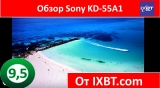 Плашка видео обзора 2 Sony KD-55A1